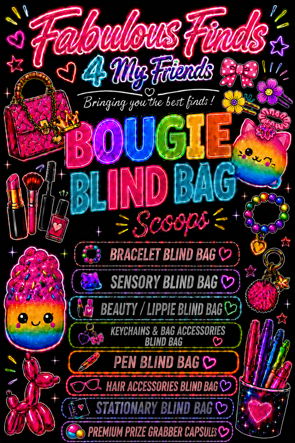 Bougie Blind Bag Scoops